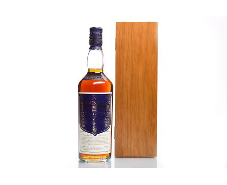 ROYAL LOCHNAGAR SELECTED RESERVESingle Malt Scotch Whisky. 75cl, 43% volume, in unmarked wooden box.  CONDITION REPORT: Seal: