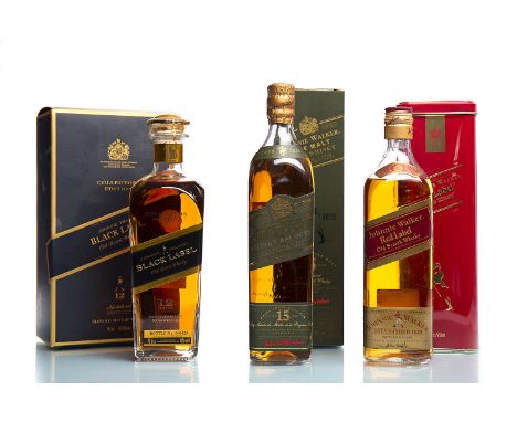 JOHNNIE WALKER MALTA PURA 15 YEAR OLDBlended Scotch Whisky. Labelled in Spanish. 70cl, 43% volume, in carton.JOHNNIE WALKER R