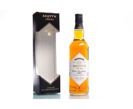 PORT DUNDAS 1965 SCOTT'S SELECTION AGED OVER 45 YEARSSingle Grain Scotch Whisky. Distilled 1965, bottled 2011. 70cl, 43.3% vo