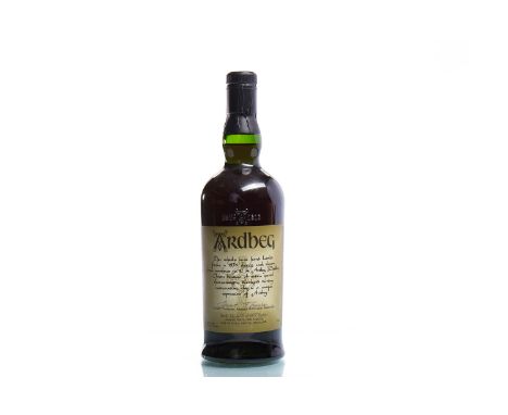 ARDBEG 1976Single Malt Scotch Whisky. Cask filled 24th November 1976, matured in cask no. 2391 1976 sherry butt. Bottled 23rd