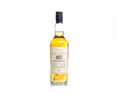 BLADNOCH AGED 10 YEARS FLORA & FAUNASingle Malt Scotch Whisky. 70cl, 43% volume. 