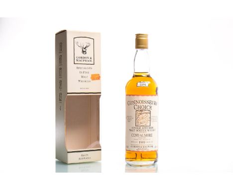 CONVALMORE 1969 CONNOISSEURS CHOICESingle Malt Scotch Whisky. Distilled 1969, bottled 1994. Proprietors: W.P. Lowrie & Co. Lt