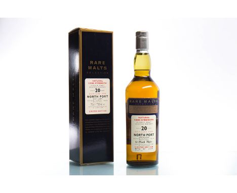 NORTH PORT 1979 RARE MALTS AGED 20 YEARSSingle Malt Scotch Whisky. Limited edition. Bottled October 1999, bottle no. 3396. 70