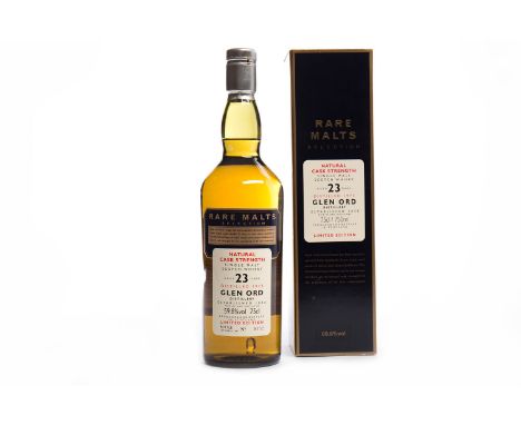 GLEN ORD 1973 RARE MALTS AGED 23 YEARSSingle Malt Scotch Whisky. Limited Edition. Distilled 1973, bottled September 1997. Bot