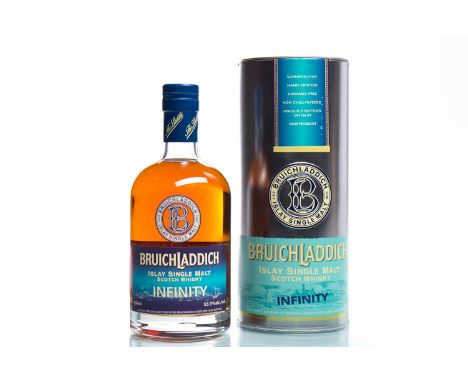 BRUICHLADDICH INFINITYSingle Malt Scotch Whisky. Natural colour, NCF. 70cl, 55.5% volume, in tin. 