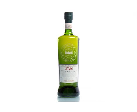 SPRINGBANK AGED 13 YEARS SMWS 27.80 'OLD HEMP ROPES IN A FISHING BOAT'Single Malt Scotch Whisky. Matured in ex-bourbon refill