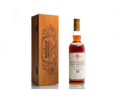 MACALLAN 1979 GRAN RESERVA AGED 18 YEARSSingle Malt Scotch Whisky. Distilled and bottled by The Macallan Distillers Ltd, East