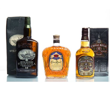 STRATHISLA 12 YEAR OLDSingle Malt Scotch Whisky. Distilled and bottled by Chivas Brothers. 1L, 43% volume, in carton.CHIVAS R