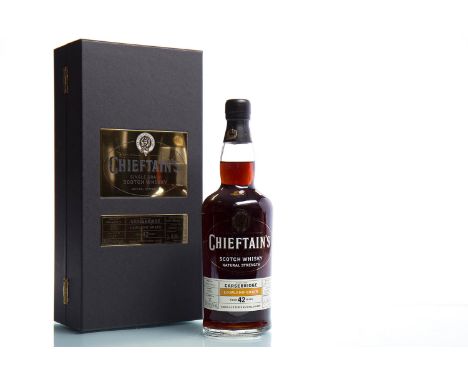 CARSEBRIDGE 1960 CHIEFTAIN'S AGED 42 YEARSSingle Grain Scotch Whisky. Distilled 29th February 1960, matured in Oloroso Sherry