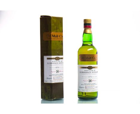 GLENDRONACH 1976 OLD MALT CASK AGED 24 YEARSSingle Malt Scotch Whisky. Distilled November 1976, bottled September 2001. One o