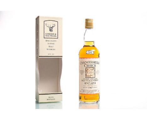 KINCLAITH 1967 CONNOISSEUR'S CHOICESingle Malt Scotch Whisky. Distilled 1967, bottled 1993. Proprietors: Long John Distillers
