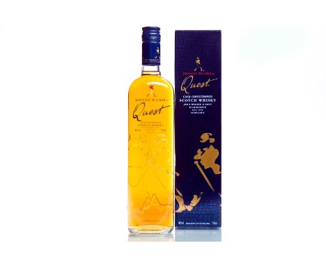 JOHNNIE WALKER QUESTBlended Scotch Whisky. 75cl, 40% volume, in carton. CONDITION REPORT: Capsule: Very good.Fill; In the nec