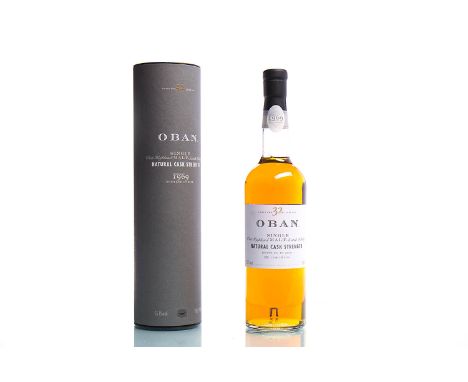 OBAN 1969 AGED 32 YEARSSingle Malt Scotch Whisky. Distilled 1969, bottled 2002. Bottle no. 1244 of 6000. 70cl, 55.1% volume, 