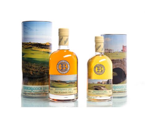BRUICHLADDICH LINKS AGED - ST ANDREWS SWILCAN BRIDGESingle Malt Scotch Whisky. 50cl, 46% volume, in tin. BRUICHLADDICH LINKS 