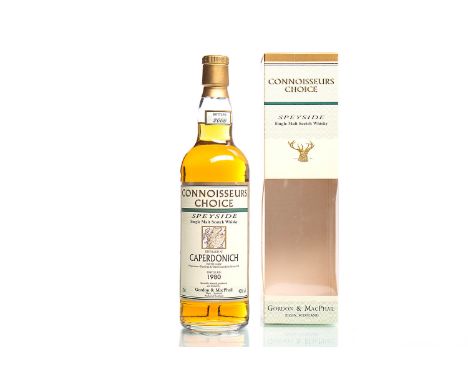 CAPERDONICH 1980 CONNOISSEUR'S CHOICESingle Malt Scotch Whisky. Bottled 2000. Proprietors: Glenlivet & Glen Grant Distillerie