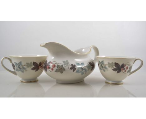 Extensive Royal Doulton dinner, tea and breakfast service, Camelot pattern, TC1016, (133).
