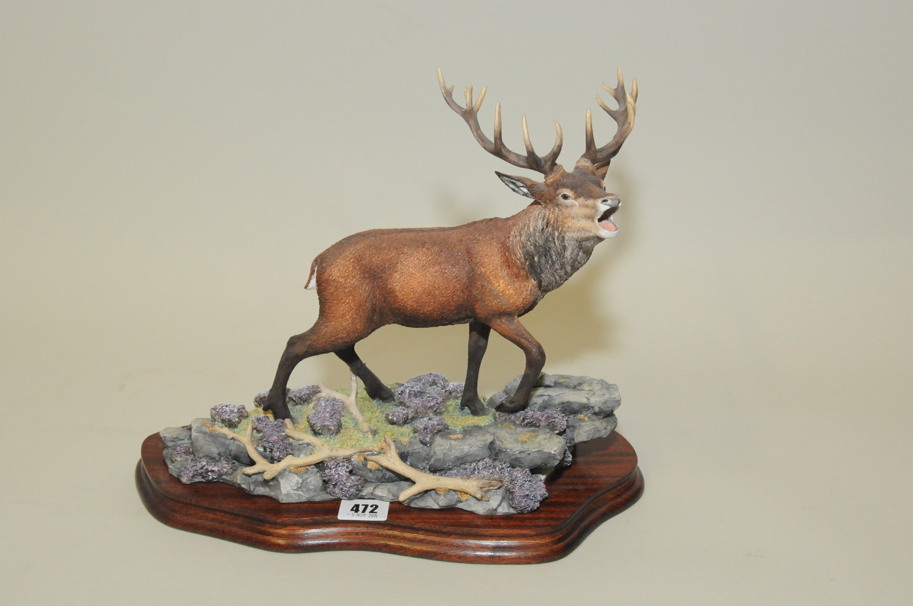 Border Fine Arts figure "Highland Majesty" (red stag), B0220, modelled