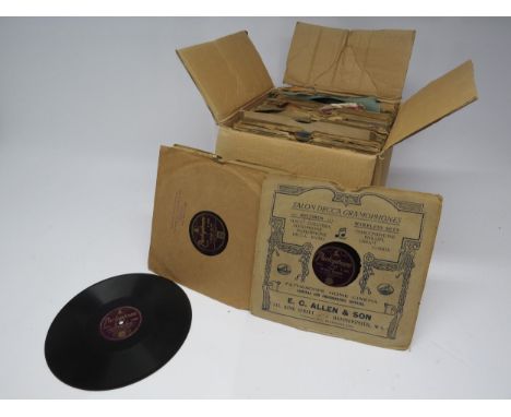 A collection of Parlophone F series 10" shellac 78rpm records including Valaida, Pat Hyde, Dinah Miller, Washboard Serenaders