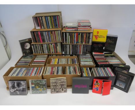 An extensive collection of assorted Rock, Pop, Indie, Jazz, Classical, Soul, Blues and other CDs including Led Zeppelin, Bjor