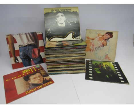 A collection of mixed Rock and Pop LP's including THE BEATLES: 'Beatles For Sale' (vinyl and sleeve F), BOB DYLAN: 'At Budoka