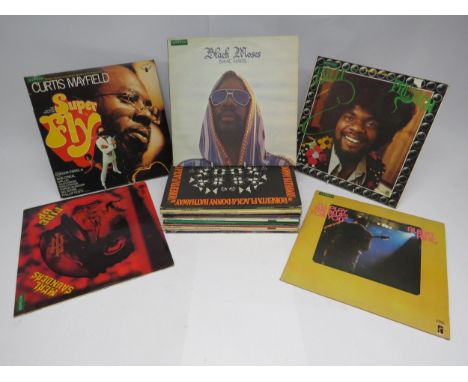 A collection of Soul, Jazz, Funk, R&amp;B and other LP's to include Isaac Hayes, Billy Preston, Herbie Mann, The 5th Dimensio