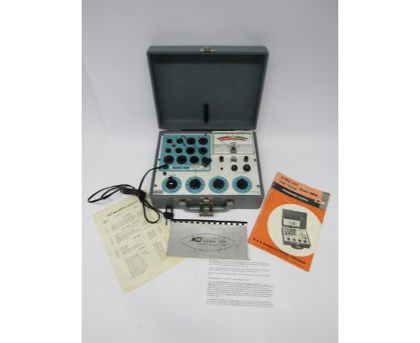 A B &amp; K Dyna-Jet Model 606 Tube Tester with instruction manual 