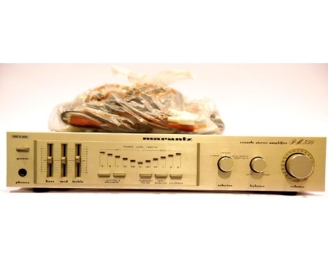 Marantz PM 350 stereo amplifier. P&amp;P Group 3 (£25+VAT for the first lot and £5+VAT for subsequent lots) 