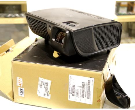 As new in original box Optoma EX525ST projector. This lot will attract VAT at 20% on the sale price. P&amp;P Group 3 (£25+VAT