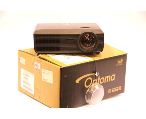 Boxed as new Optoma EW601ST projector in original box. This lot will attract VAT at 20% on the sale price. P&amp;P Group 3 (£