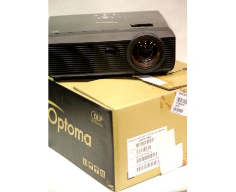 Boxed as new Optoma EW601ST projector in original box. This lot will attract VAT at 20% on the sale price. P&amp;P Group 3 (£