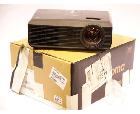 Boxed as new Optoma EW601ST projector in original box. This lot will attract VAT at 20% on the sale price. P&amp;P Group 3 (£