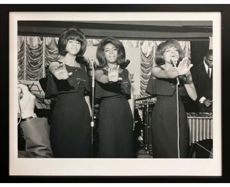 20TH CENTURY SCHOOL FOR MOTOWN, 'The Supremes', silver gelatin, 35cm x 37cm, bears Emi blind stamp. 