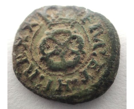 Charles I copper rose farthing. P&amp;P Group 0 (£5+VAT for the first lot and £1+VAT for subsequent lots) 