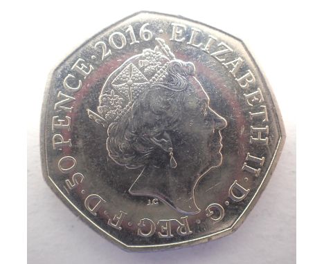 Jemima PuddleDuck fifty pence, scarce. P&amp;P Group 0 (£5+VAT for the first lot and £1+VAT for subsequent lots) 