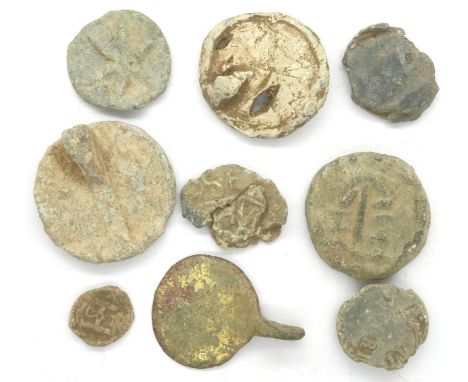 Lead Seal Matrix tokens for work houses. P&amp;P Group 0 (£5+VAT for the first lot and £1+VAT for subsequent lots) 