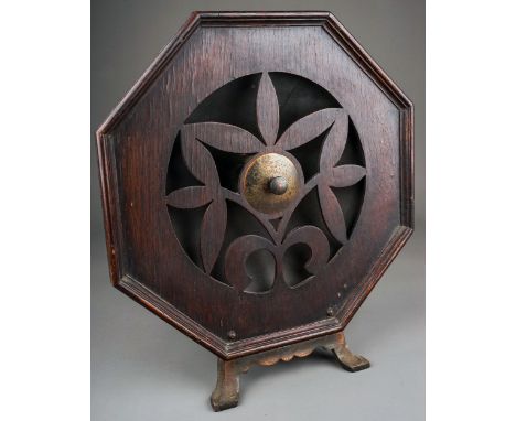 An early 20th century "Westminster Radio" speaker of octagonal form, marked to back 