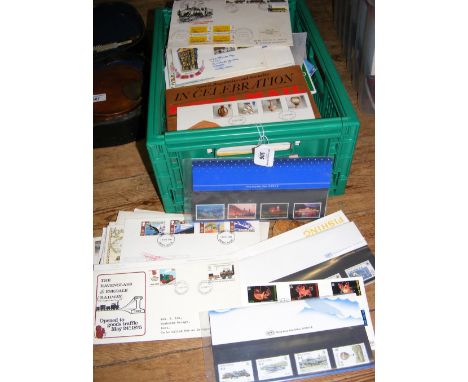 A quantity of First Day Covers, mint sets, etc.