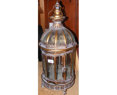 An antique style Turkish lamp - 60cm high