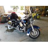 Motorcycle and tag trailer