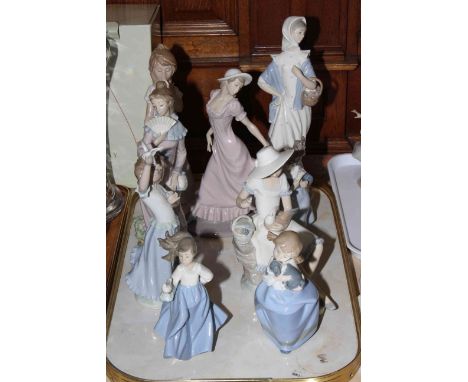 Nine Nao figurines