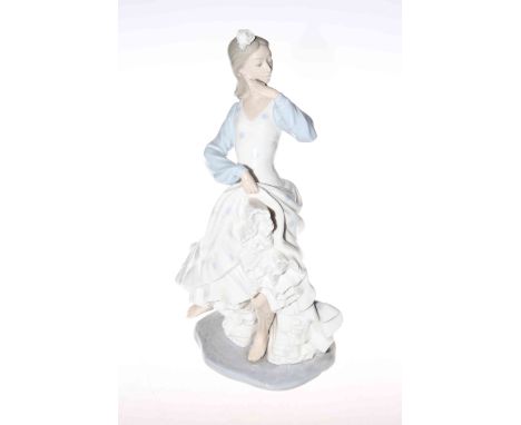 Large Nao figure of Spanish dancer, 35cm