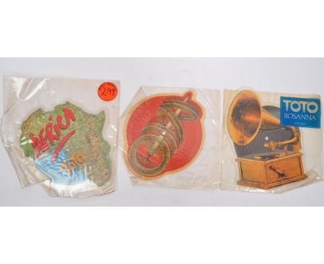 A collection of vintage 20th century vinyl picture disc records to include Horslips Lonliness, Meat Loaf Modern Girl and&nbsp