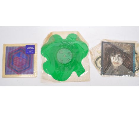 Toto - A collection of three vintage 20th century promotional picture disc single record collection to include Africa, I Wont