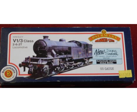 Bachmann Branch-Line 31-607 V3 Tank 67684 Doncaster Green British Railways (Hopper Type Bunker). Mint in box.