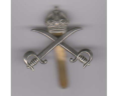 British WWII Army Physical Training Corps cap badge 