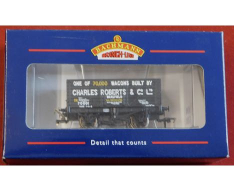 Bachmann 1997 Bachmann Times 8 Plank Wagon. Mint in box.