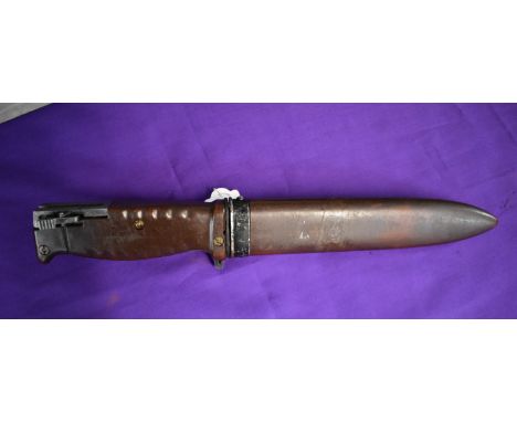 Sudanese AR-10 Bayonet made in Germany, serial number 2561 on the ricasso and INTERARMCO, Germany marked on the other side. I