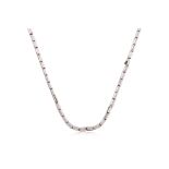 A CHINESE MARKED PLATINUM CHAIN