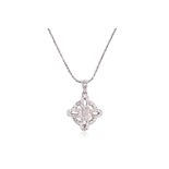 A DIAMOND PENDANT ON CHAIN