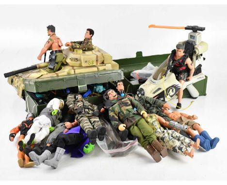 ACTION MAN; a collection of figures, vehicles, weapons, clothing and accessories.